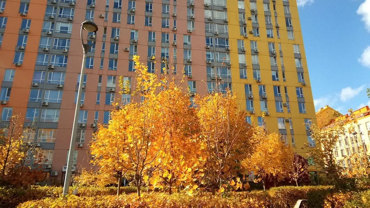 Georgeous Bright Studio In A Bright Residential Complex Comfort Town Кт-08 كييف شقة